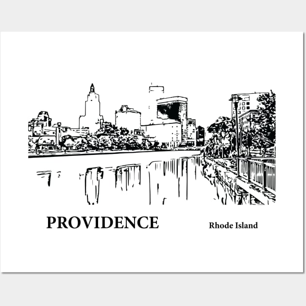 Providence - Rhode Island Wall Art by Lakeric